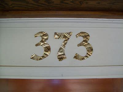 Tin House Numbers 